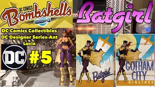 DC Comics Collectibles:DC Designer Series-Ant Lucia:DC Bombshells #5 Batgirl Action Figure