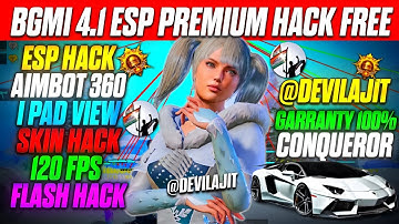 BGMI HACK 4.1 | BGMI 4.1 MOD APK | BGMI ESP HACK | BGMI NEW HACK TODAY | HOW TO HACK BGMI HACK  