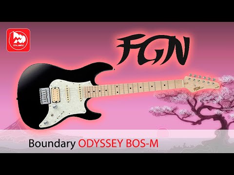 FGN BOUNDARY ODYSSEY BOS-M Electric Guitar (Japan) - YouTube