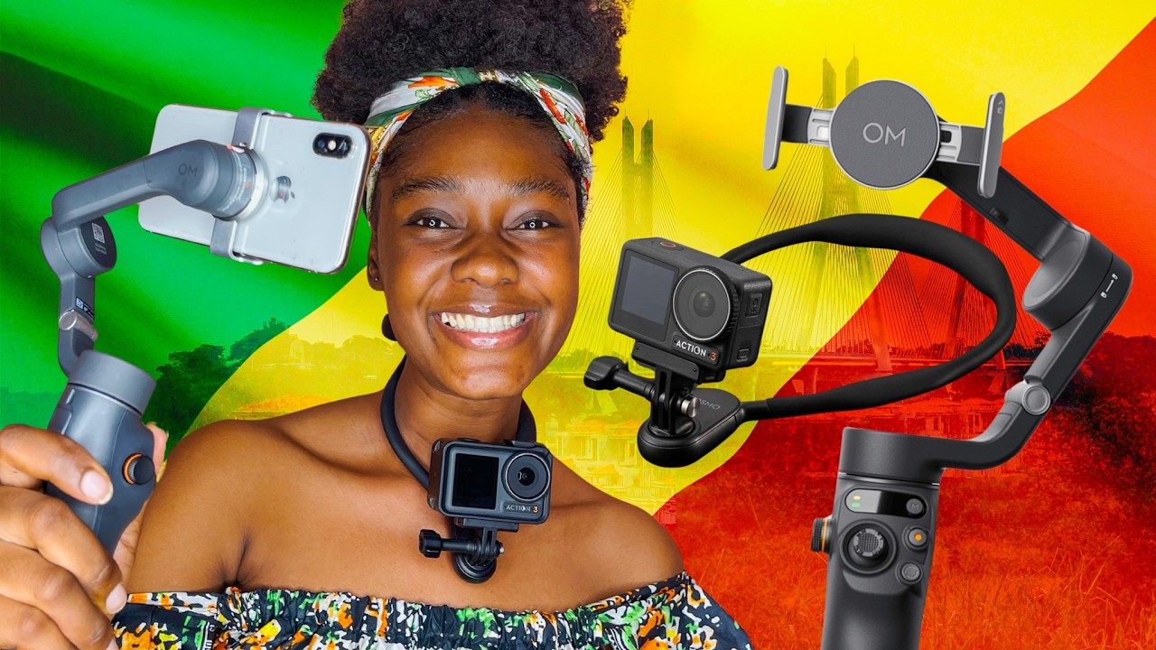 J’ai Acheté du Matériel Vidéo et Accessoires Caméra Pour Mes Vlog Au Congo — Brazzaville, Kintélé 🇨🇬