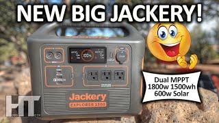 JACKERY EXPLORER 1500 Solar Generator Review | 1800w 1500wh Dual MPPT Portable Power Station