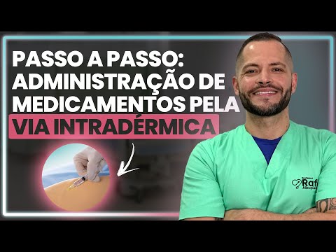 Via Intradérmica: Administração de medicamento com segurança 😎