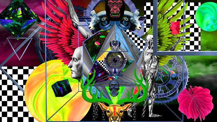 Trippy Psychedelic Visuals to Mesmerize & Amaze 🎞️ Human Made Visual Art [No Repeat]