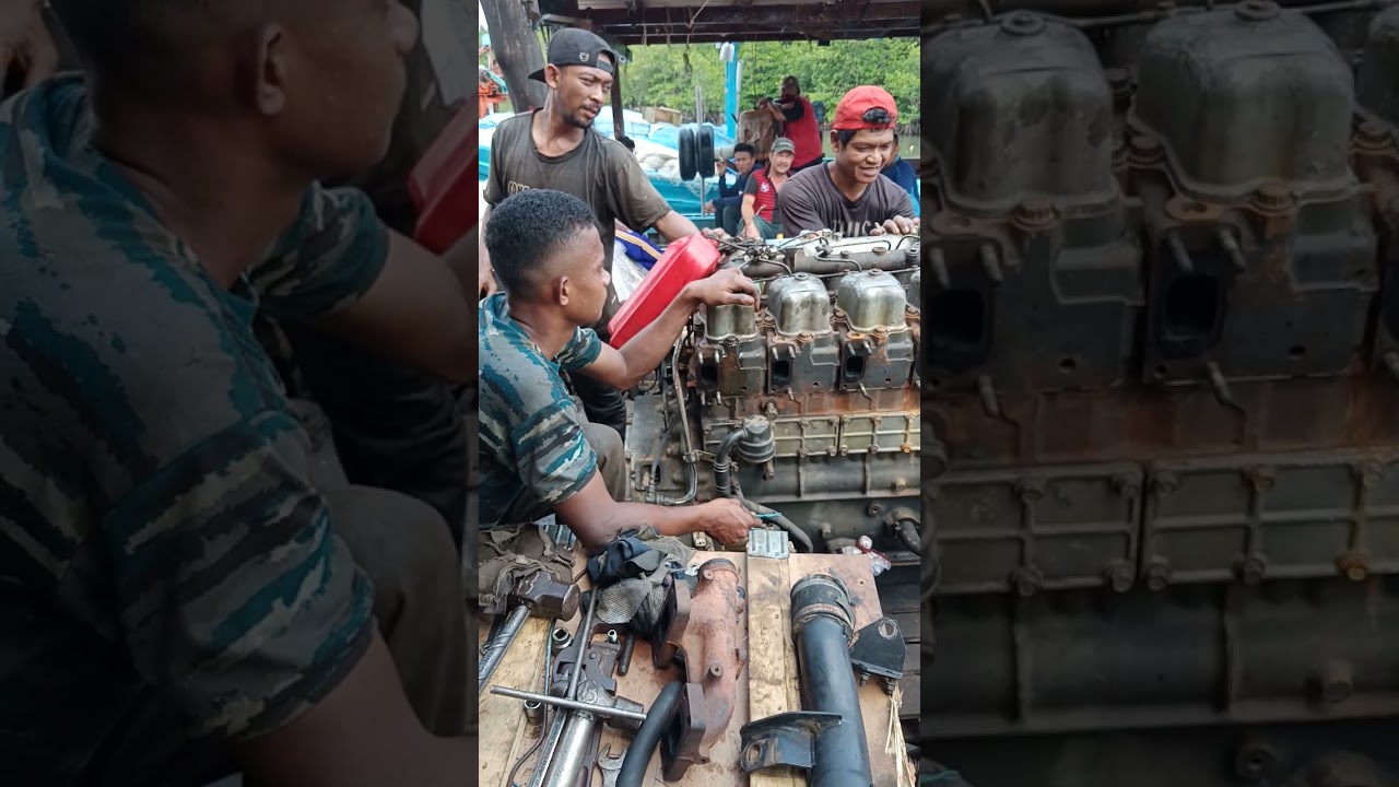 penyetelan minyak ...... restore engine power  Mitsubishi 6d 24