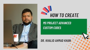 MS Project Advanced - Using Custom Fields