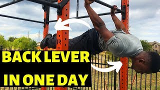 Full Back Lever Tutorial for Beginners | Quick Tips and Progressions