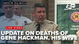 Authorities to provide update on Gene Hackman and wife's deaths in 'suspicious' case