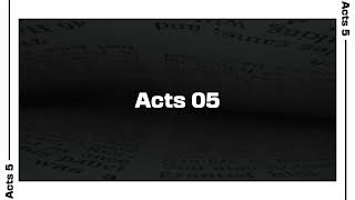 Acts 5 Bible Reading | NIV
