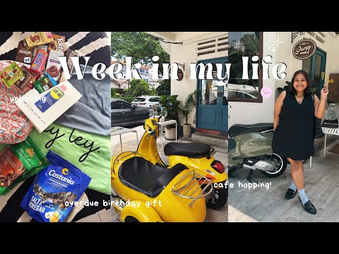 life at home | Cafe meet up, Chocolate unboxing , overdue birthday present