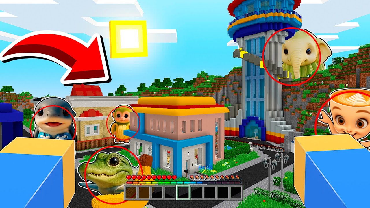 JUGAMOS AL ESCONDITE CON BABY ITALIAN BRAINROT EN MINECRAFT 😱