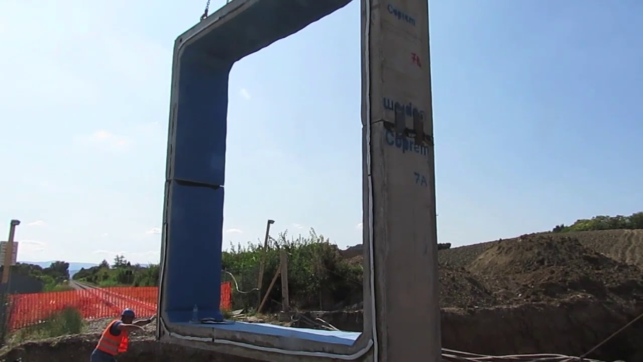 Assemblaggio e posa di scatolari di grandi dimensioni