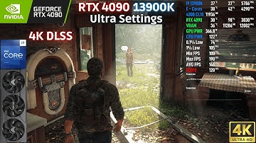 The Last Of Us Part I PC - Ultra Settings 4K DLSS | RTX 4090 | 13900K