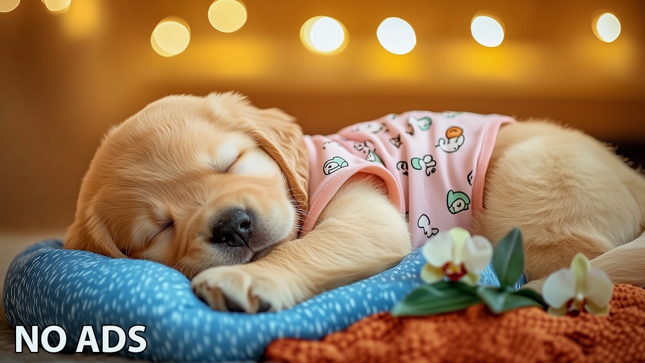 12 Hours Dog Calming Music 🎵 Chilling Dog Music - Deep Sleep Music for Dogs🐶 No Ads