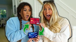 SWITCHING CREDIT CARDS WITH @MissRemiAshten !!! *$1500 limit