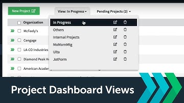 Project Dashboard Views - Trackfront Tutorials