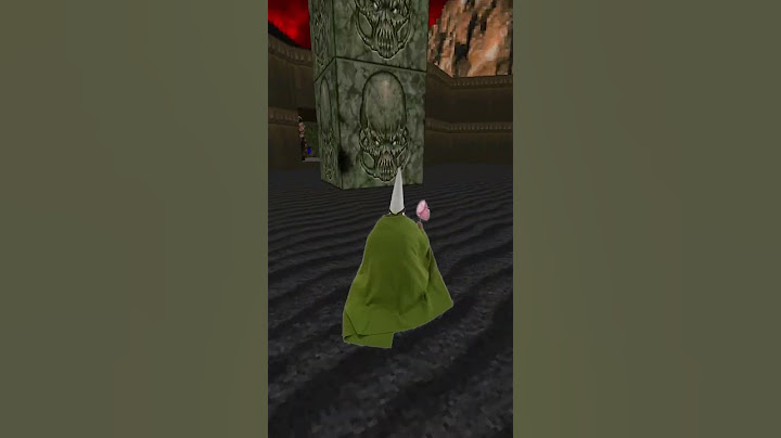 tiny green wizard gnome in DOOM