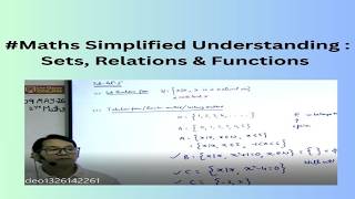 Class 11 Mathematics: Sets, Relation & Functions A-11 (2026-27)