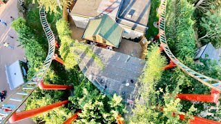 Dragons Fury Unique Spinning Coaster 4K Pov Chessington World Of Adventure England No Copyright
