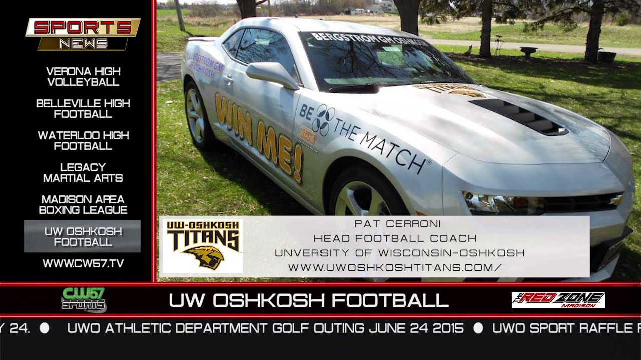 THE SPORTS NEWS UW Oshkosh Football Pat Cerroni 6 29 15 YouTube the-sports-news-uw-oshkosh-football-pat-cerroni-6-29-15-youtube