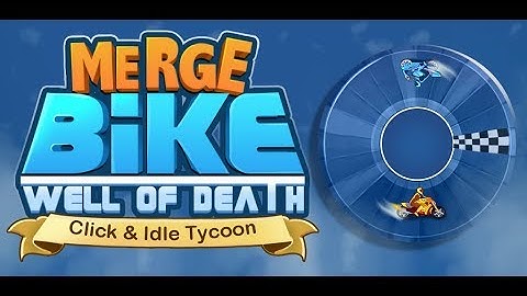 Well of Death - Merge bike click & idle Tycoon Gameplay By GameiCreate