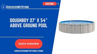 Famous Doughboy 27' x 54" Above Ground Pool Wealth