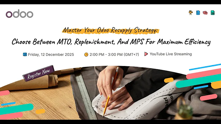 Master Your Odoo Resupply Strategy: Choose Between MTO, Replenishment, and MPS for Max Efficiency