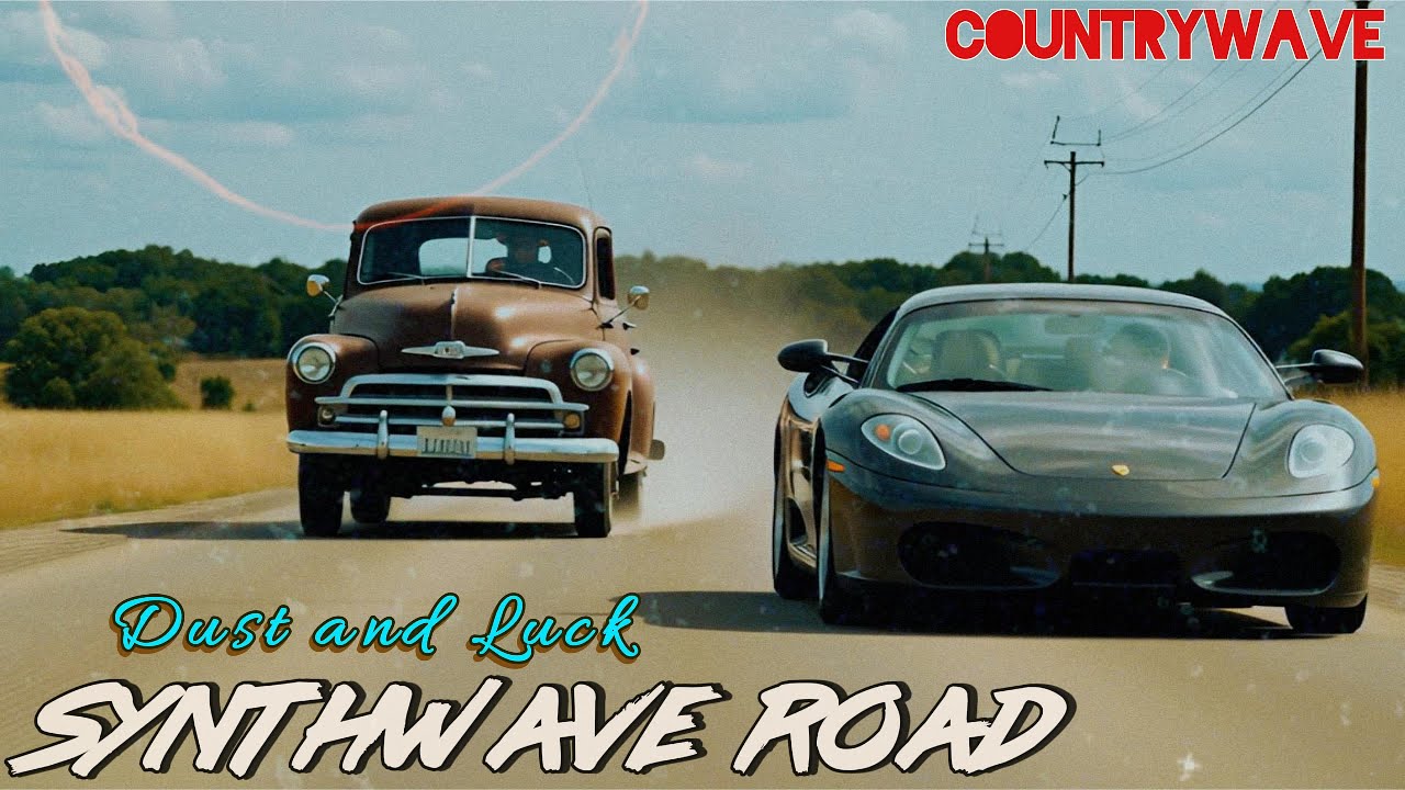 dust and luck // synthwave road // 