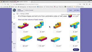 How to complete a Mymaths task