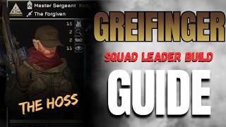 Big Damage Greifinger! | Squad Leader Build Guide | MENACE