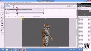 Flash animation using Action-script