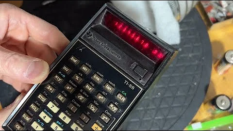 Restoring Function to a 1970s Texas Instruments TI-55 Calculator