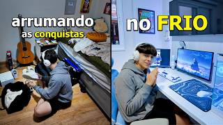 ARRUMANDO TODO MEU QUARTO GAMER.