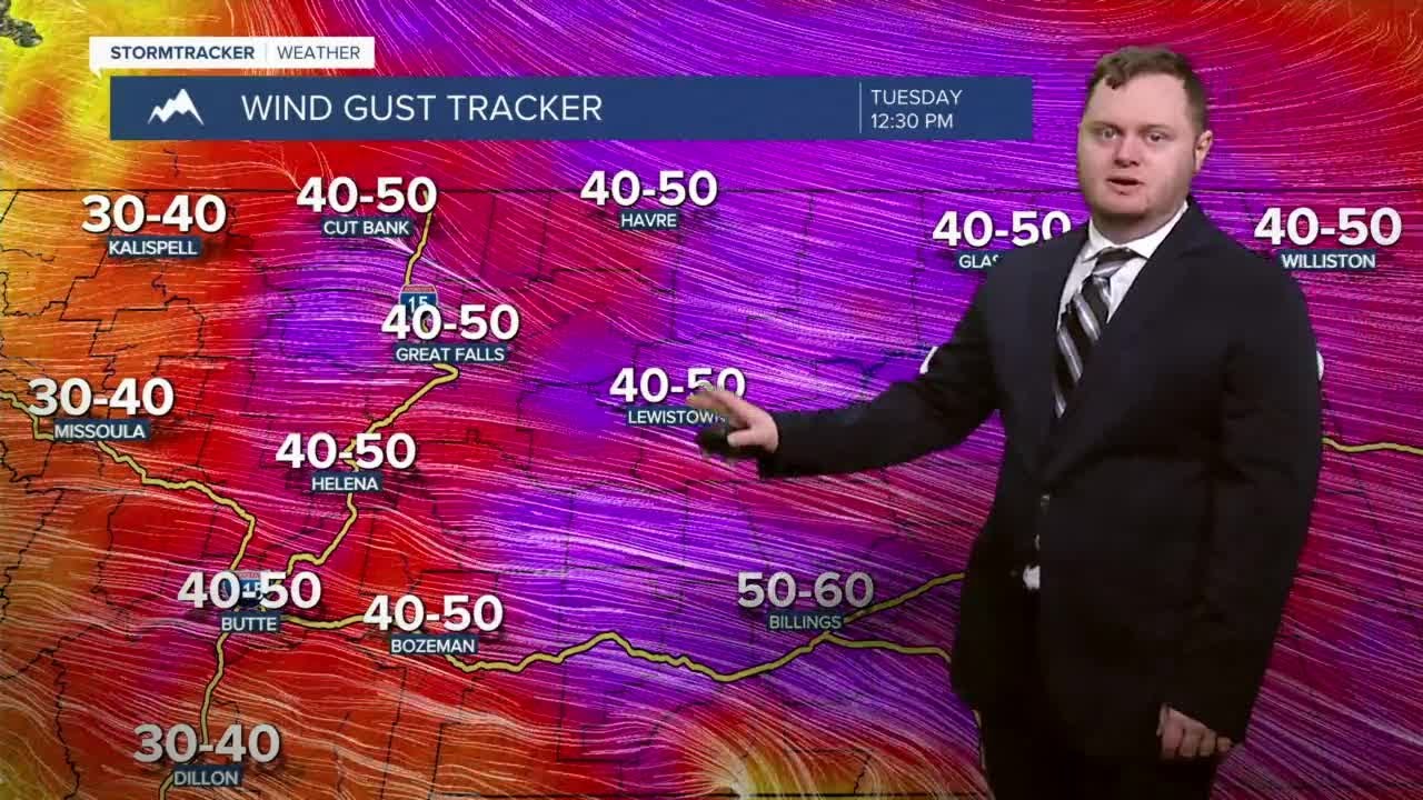 High Wind Warnings in place throughout the day today. - YouTube