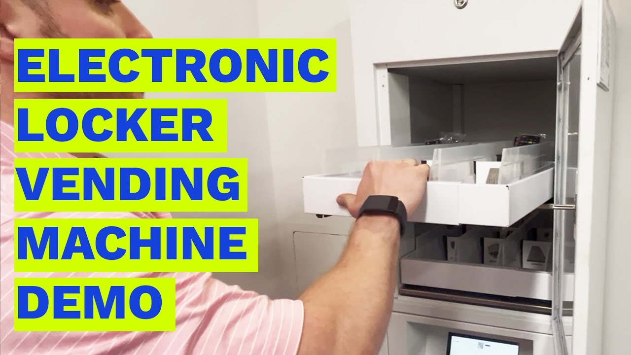 Smart Locker Vending Machine Demo | Electronic Locker in ActionLockerVideo