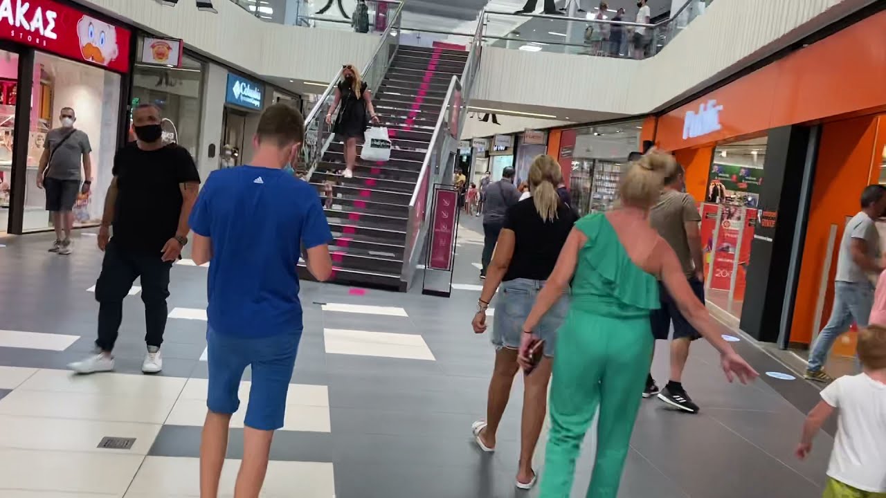 Sirtaki time, Solun, Mediteranean Cosmos, shopping mall iznutra