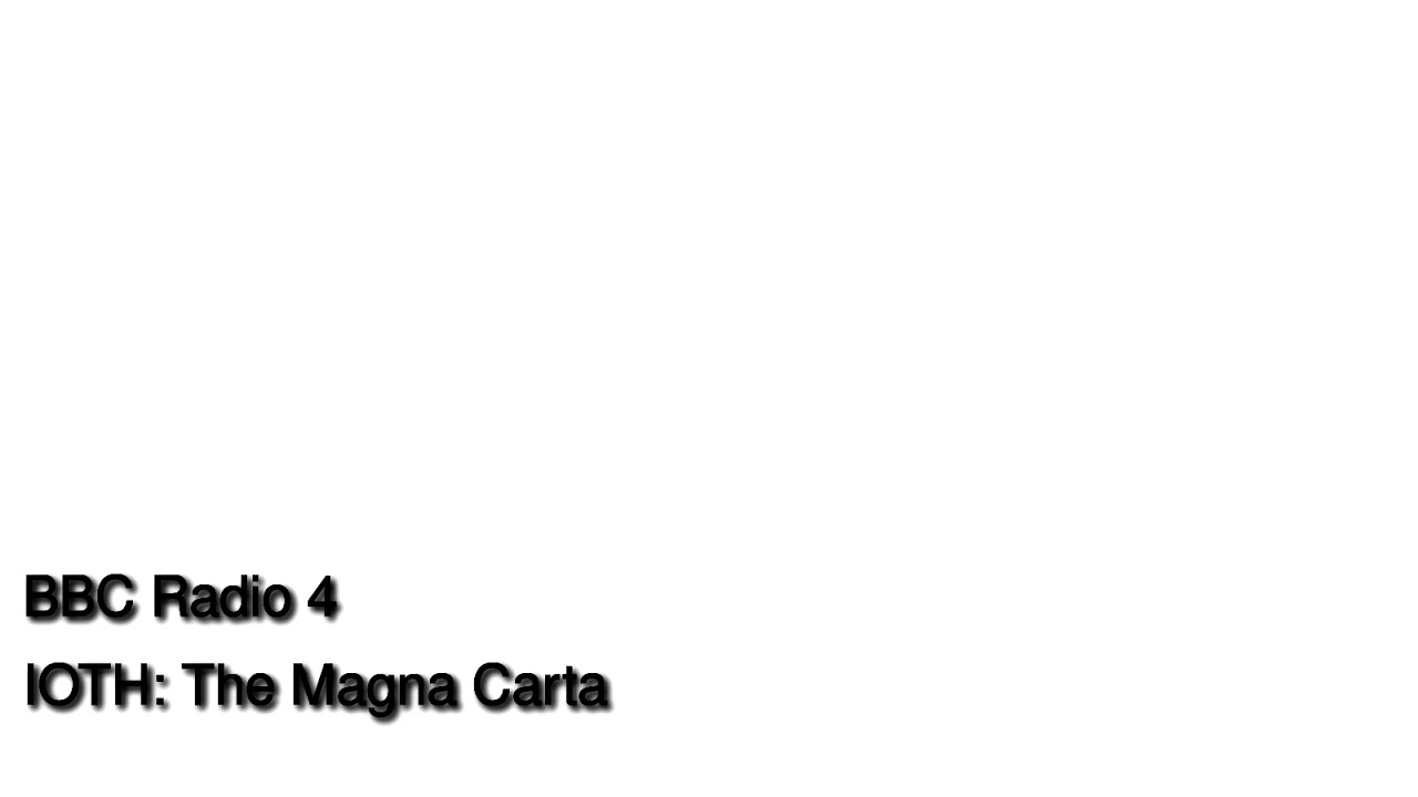 InOurTime 20090507 TheMagnaCarta
