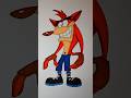 Wumpa Warrior! 💥 Coloring CRASH BANDICOOT – The UNIQUE Hero of the Iconic Video Game Series