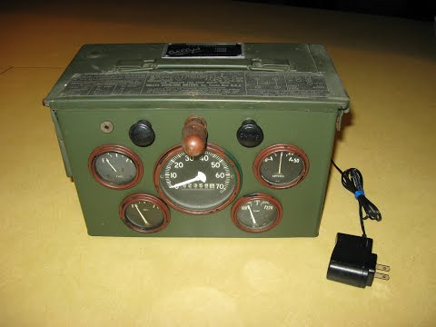 The "Mil-Spec" Nite Light Ammo Box Willys Jeep CJ-2A CJ-3A CJ-3B