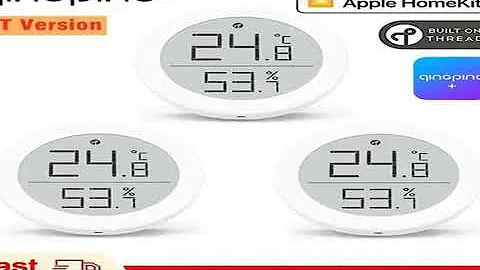 A must-have product! Qingping Temperature Humidity Sensor T Version Thread/BLE High-precision Indo