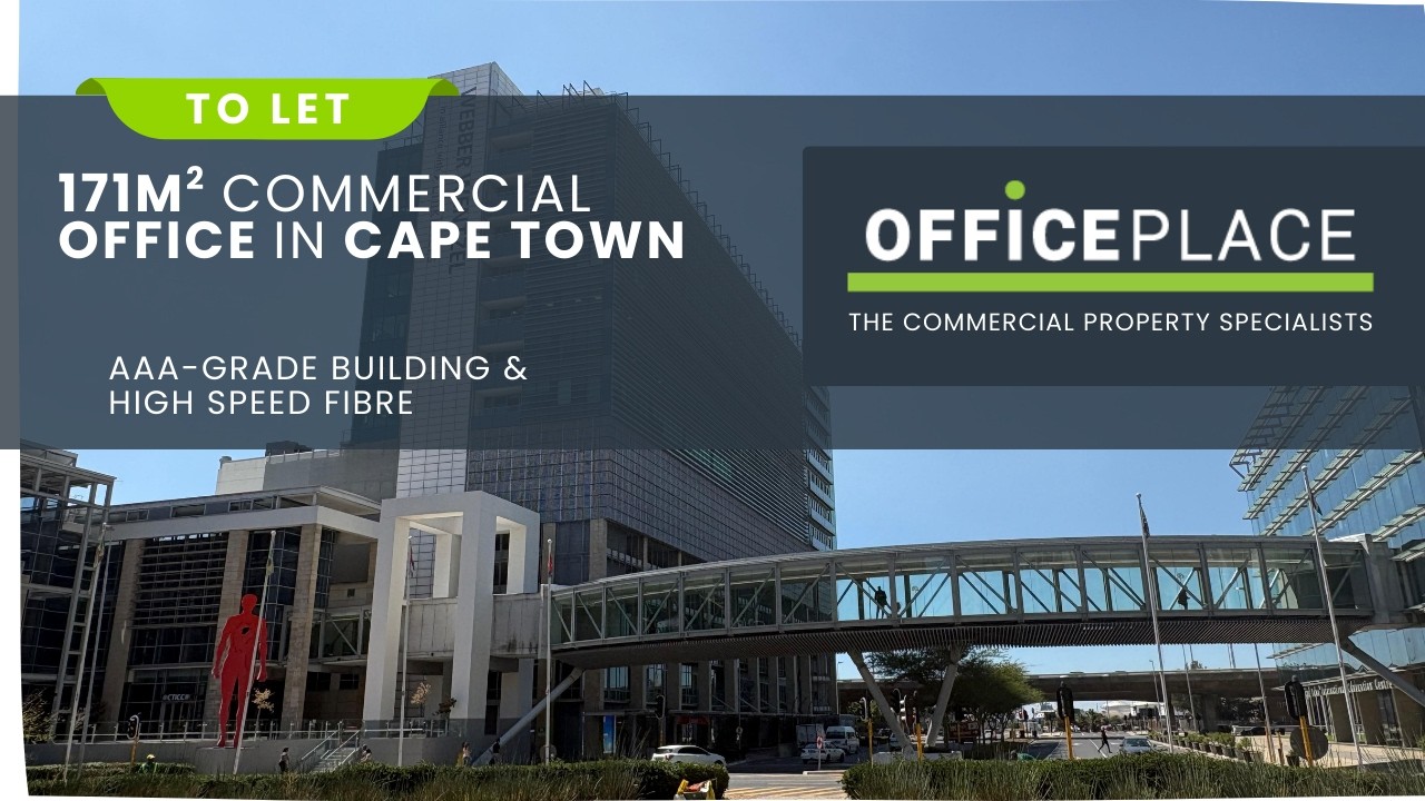 171m² Office To Let In Cape Town AAA-Grade Building - YouTube