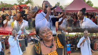 Awww , Kwaw Kese Performs All His Hit Songs At Mother’s Funeral… Awoyo Sofo Shakes Up The Place 🔥👏