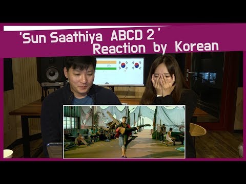 ‘Sun Saathiya ABCD2’ Reaction by Korean | Disney's ABCD 2 | Varun Dhawan , Shraddha Kapoor