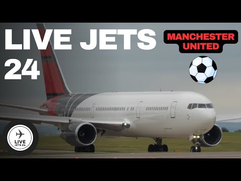 Manchester United Squad Departure to Chicago 22/07/2025 - Omni Air