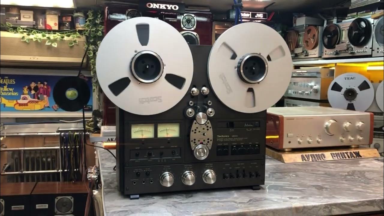 Катушечный магнитофон Technics RS-1500U ВИНТАЖ АУДИО - YouTube