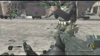 Epic Tea-Bagging Call Of Duty Modern Warfare Reflex Wii