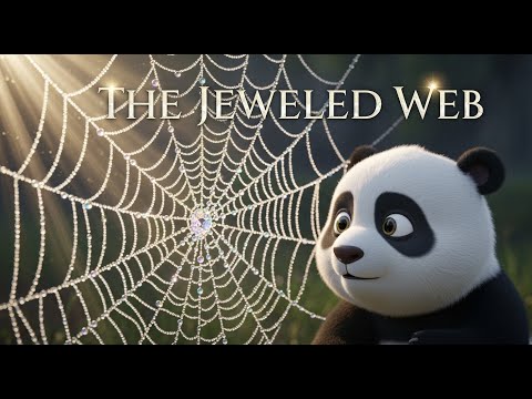 Pippin and the Jeweled Web – A Sparkling Secret in the Forest 🐼💎