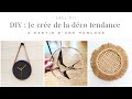 D41 diy  je cre 3 dcorations tendances  partir dune horloge dco bohme potique et design