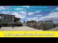 V44424 private farm resort 3221 sqm rest house guest house swimming pool fish pond  farm lot 