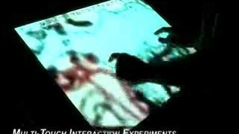 Multi-touch screen demo