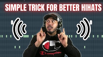 FL Studio Hi Hat Trick  l  Easy Way to make hi hats  2022